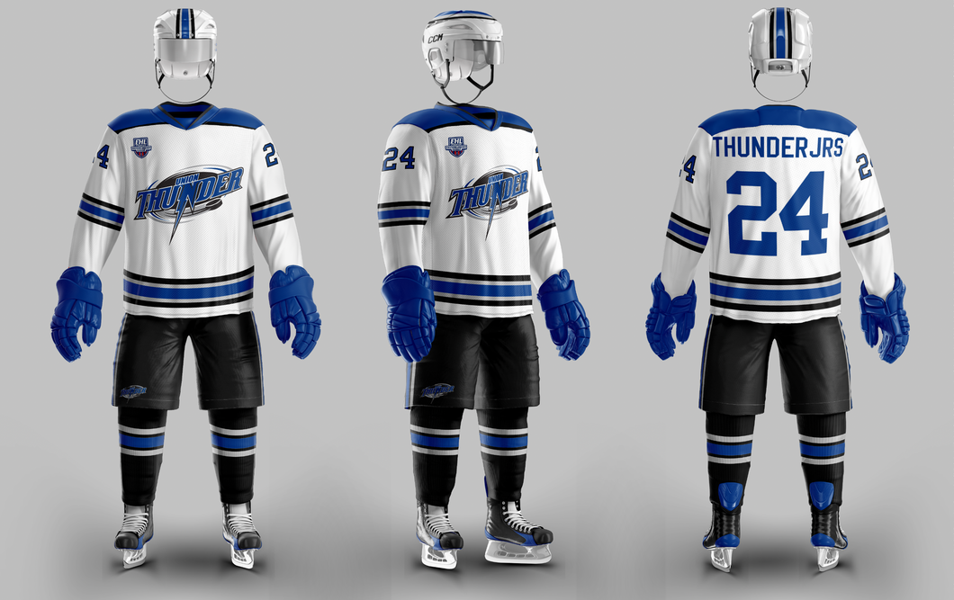 Thunder Jrs Home Jerseys